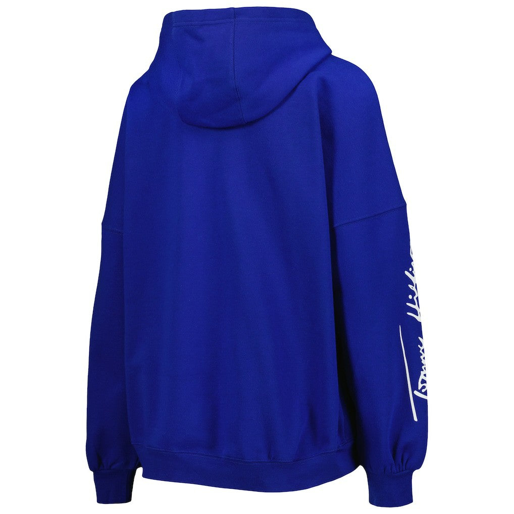 Indianapolis Colts  Tommy Hilfiger Women's Becca Drop Shoulder Pullover Hoodie