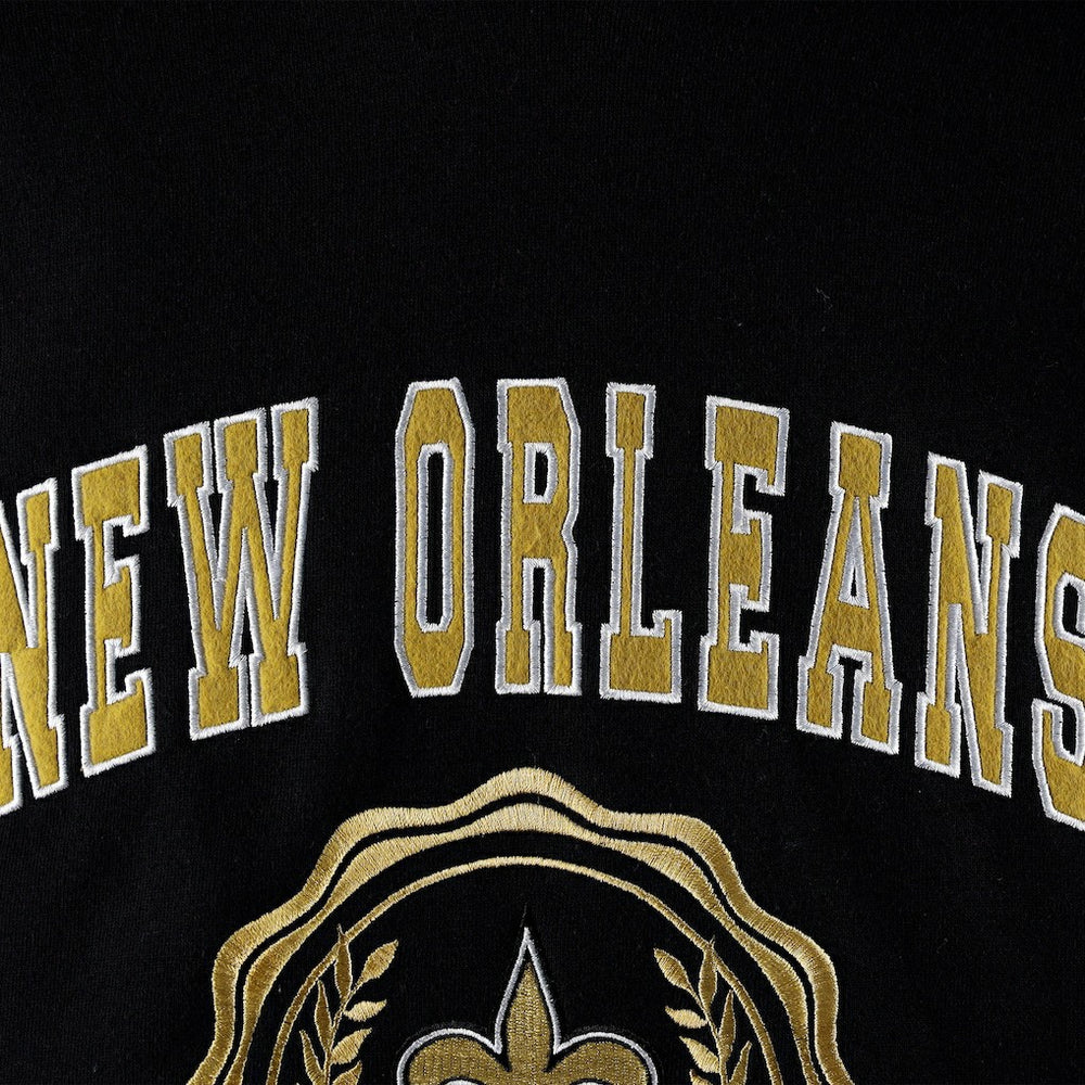 New Orleans Saints  Tommy Hilfiger Women's Becca Drop Shoulder Pullover Hoodie