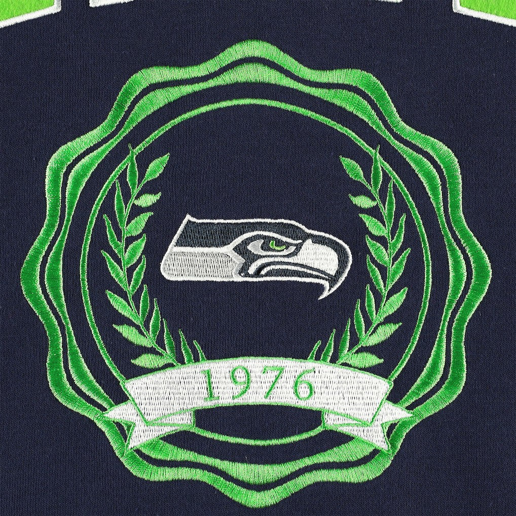 Seattle Seahawks  Tommy Hilfiger Women's Becca Drop Shoulder Pullover Hoodie