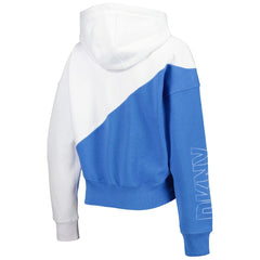 Los Angeles Chargers  DKNY Sport Women's Bobbi Color Blocked Pullover Hoodie