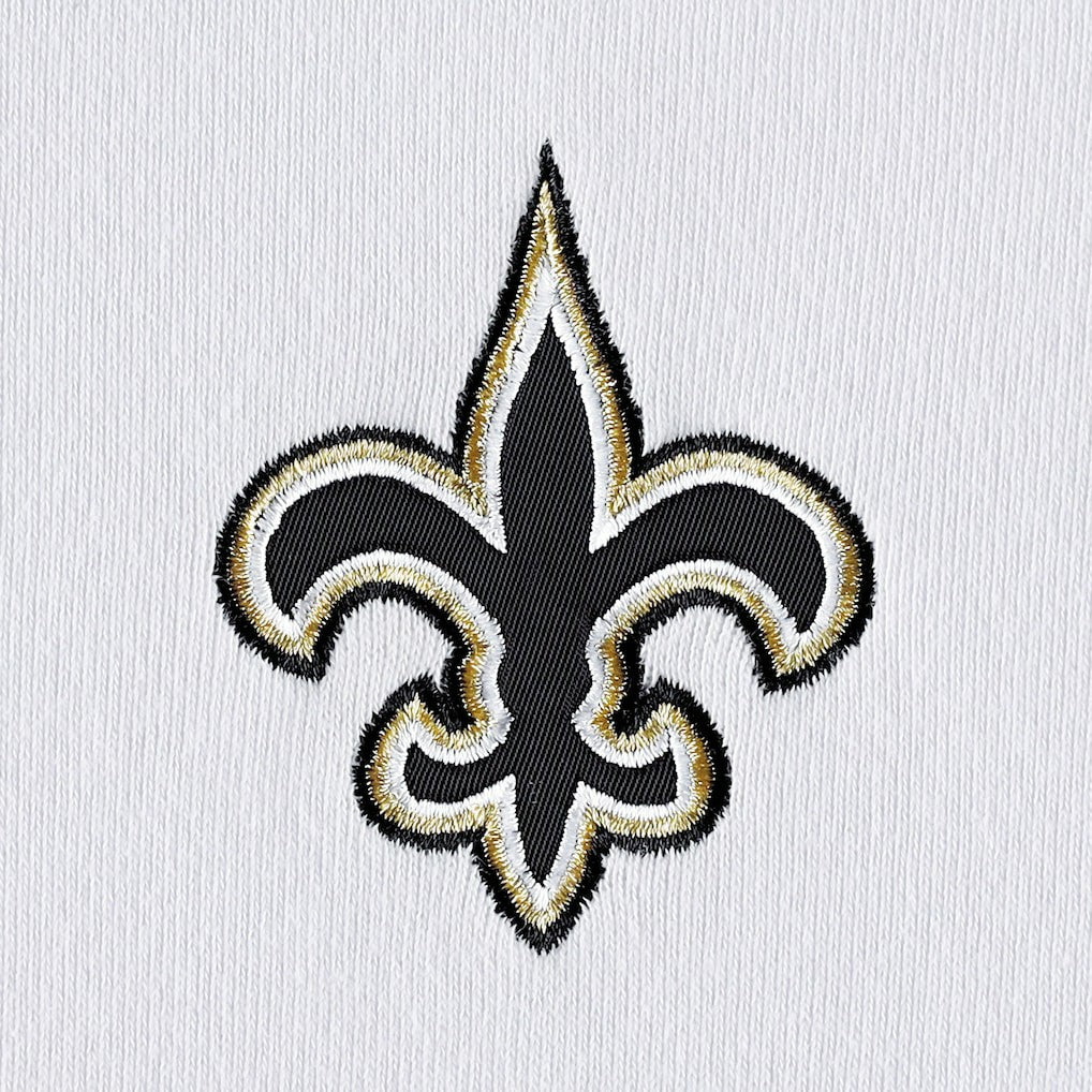 New Orleans Saints  DKNY Sport Women's Bobbi Color Blocked Pullover Hoodie