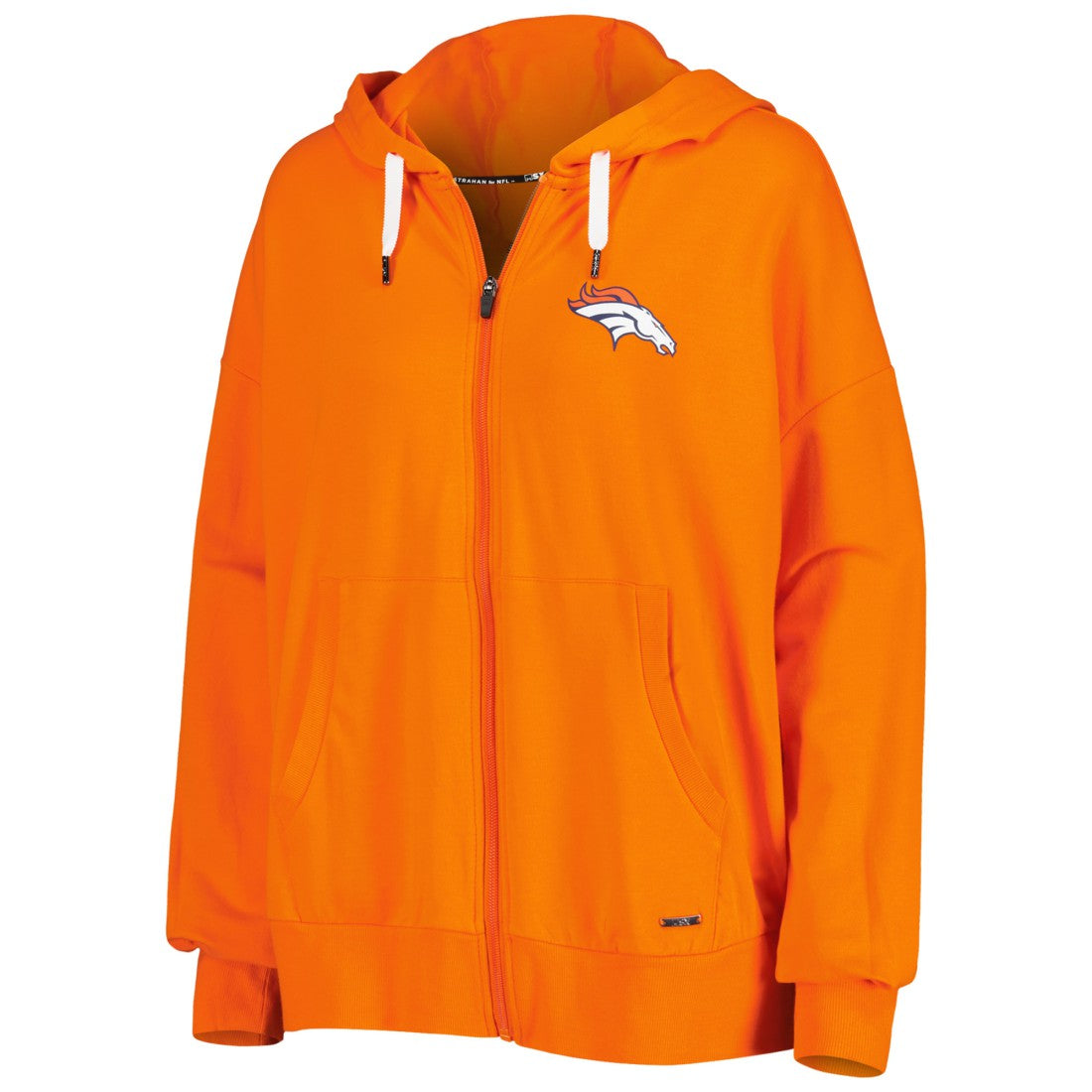 Denver Broncos  MSX by Michael Strahan Women's Emerson Lightweight Full-Zip Hoodie