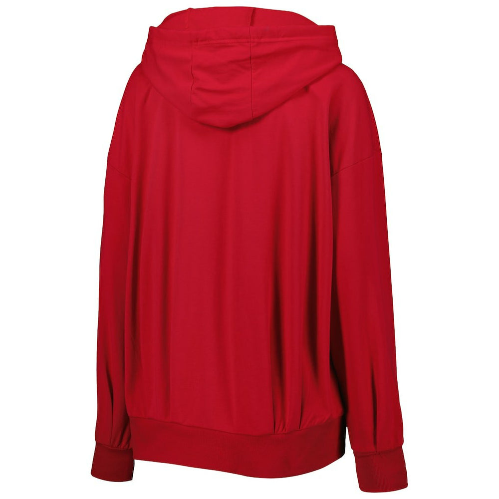 Atlanta Falcons  MSX by Michael Strahan Women's Emerson Lightweight Full-Zip Hoodie