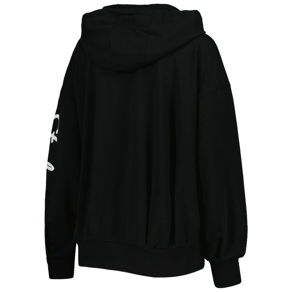 Pittsburgh Steelers  MSX by Michael Strahan Women's Emerson Lightweight Full-Zip Hoodie