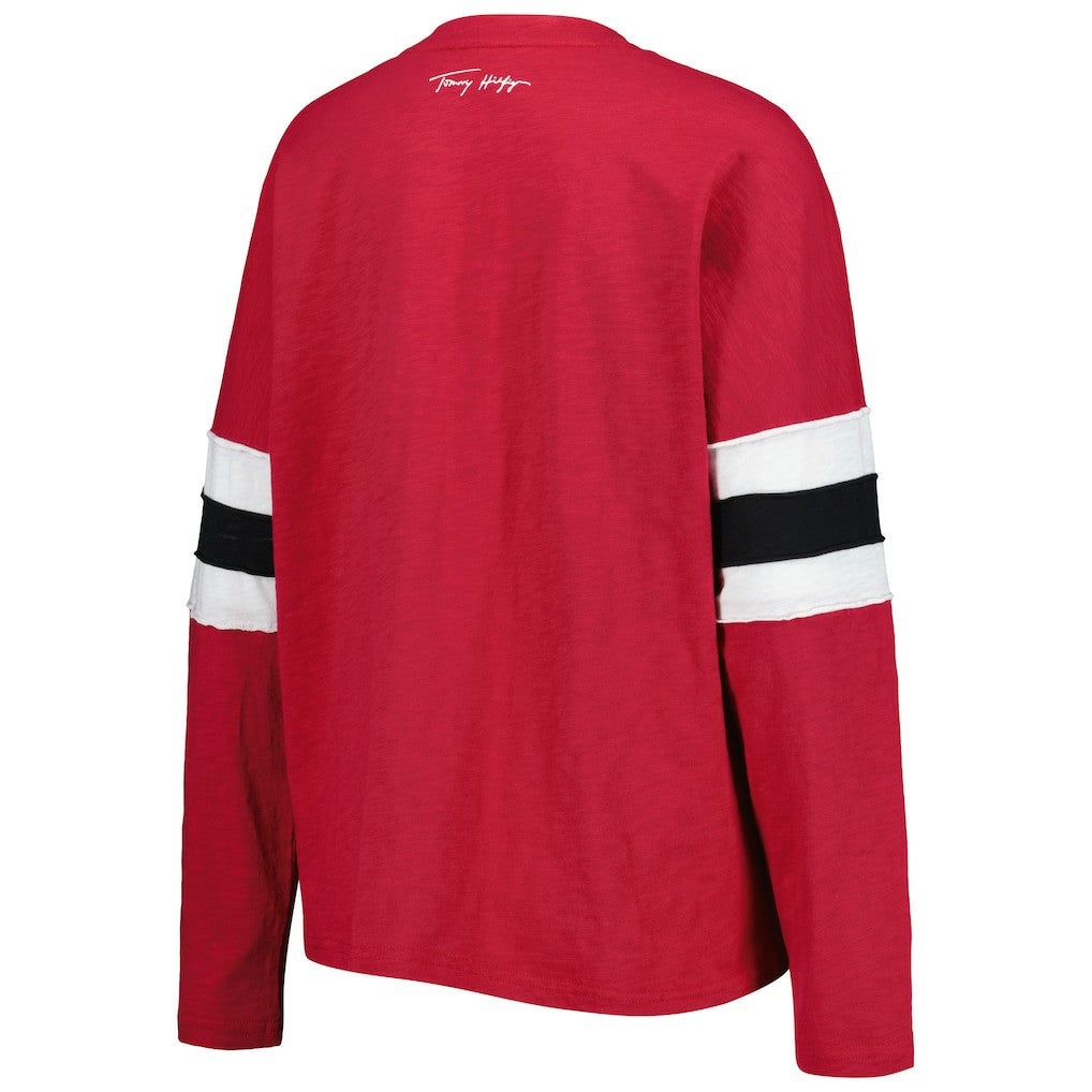 Arizona Cardinals  Tommy Hilfiger Women's Justine Long Sleeve Tunic T-Shirt
