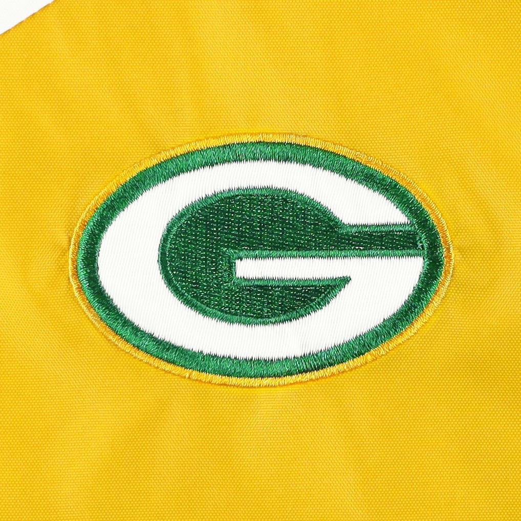 Green Bay Packers  Tommy Hilfiger Women's Staci Half-Zip Hoodie Windbreaker Jacket