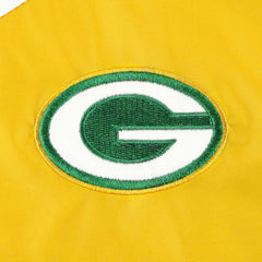 Green Bay Packers  Tommy Hilfiger Women's Staci Half-Zip Hoodie Windbreaker Jacket