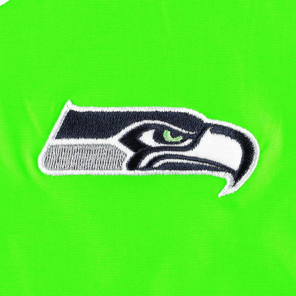 Seattle Seahawks  Tommy Hilfiger Women's Staci Half-Zip Hoodie Windbreaker Jacket