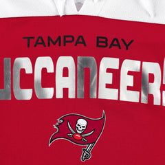 Tampa Bay Buccaneers  G-III 4Her by Carl Banks Women's Double Team 3/4-Sleeve Lace-Up T-Shirt