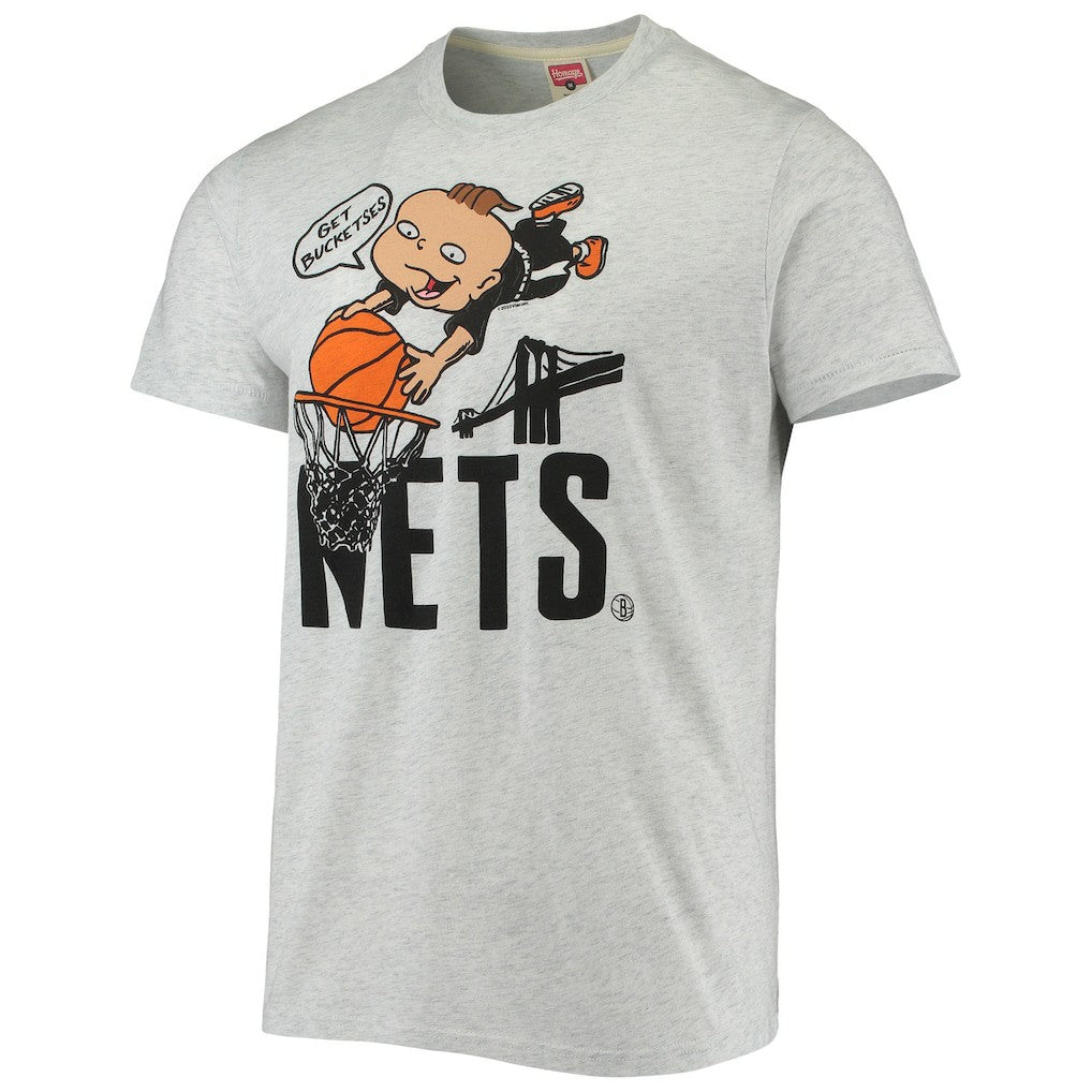 Brooklyn Nets Homage NBA x Rugrats Tri-Blend T-Shirt Discount