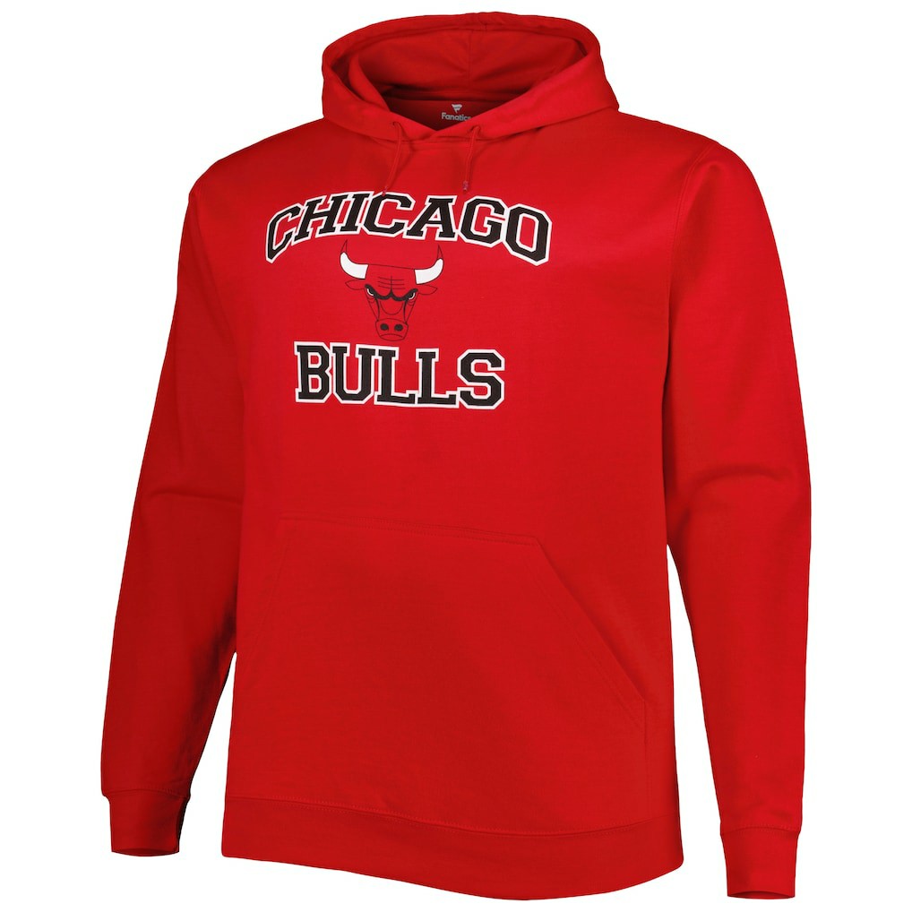 Chicago Bulls Big & Tall Heart & Soul Pullover Hoodie Discount