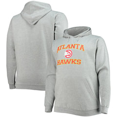 Atlanta Hawks Big & Tall Heart & Soul Pullover Hoodie Outlet
