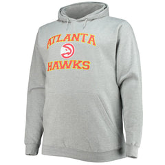 Atlanta Hawks Big & Tall Heart & Soul Pullover Hoodie Outlet