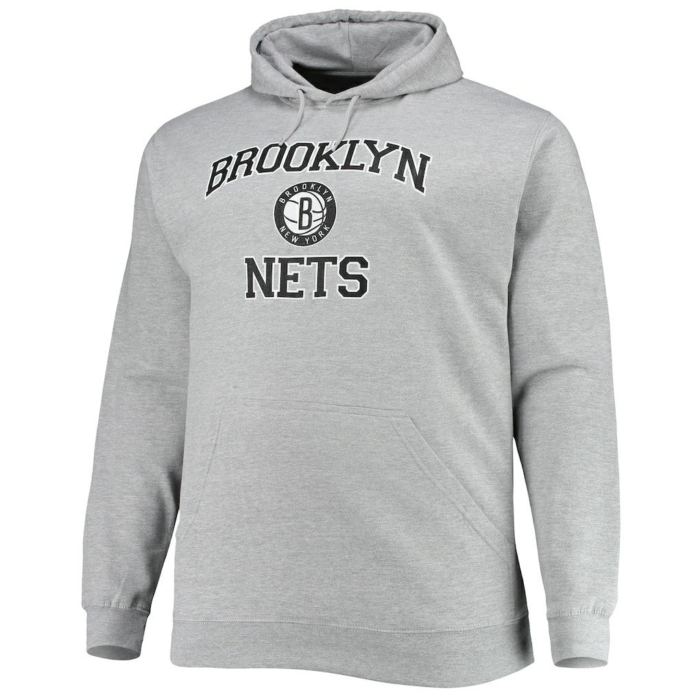 Brooklyn Nets Big & Tall Heart & Soul Pullover Hoodie For Sale