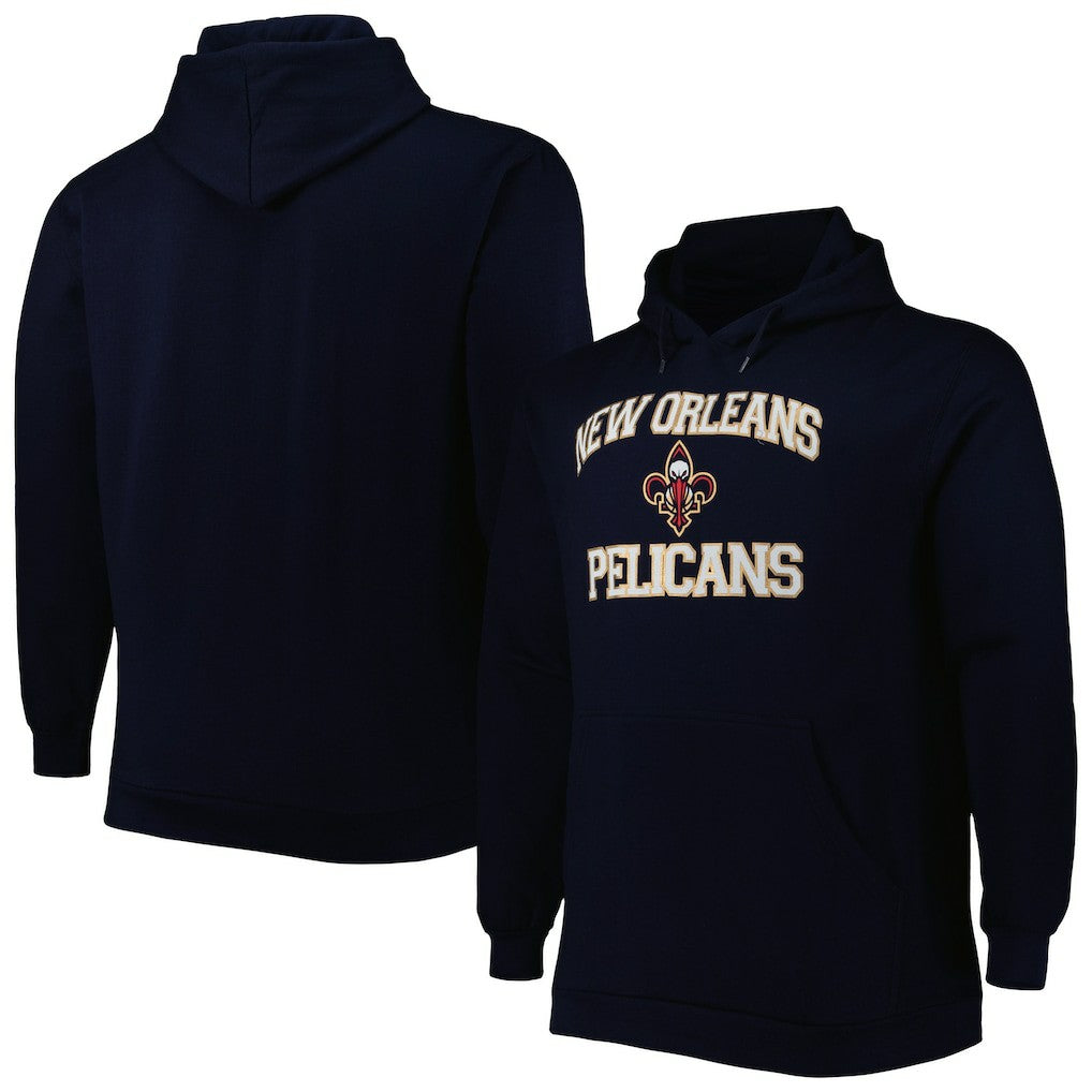 New Orleans Pelicans Big & Tall Heart & Soul Pullover Hoodie Discount