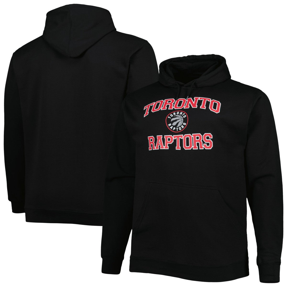 Toronto Raptors Big & Tall Heart & Soul Pullover Hoodie On Sale