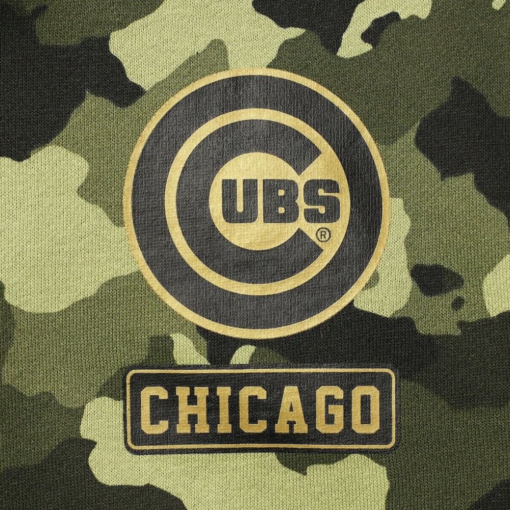 Chicago Cubs New Era Women's 2022 MLB Armed Forces Day Camo Full-Zip Hoodie | MLB Shop