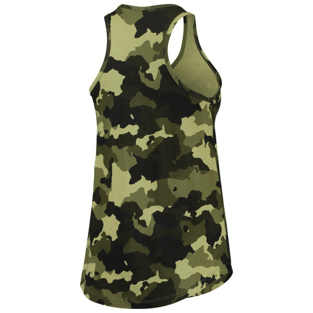 Chicago Cubs New Era Women's 2022 MLB Armed Forces Day Camo Racerback Tank Top | MLB Online