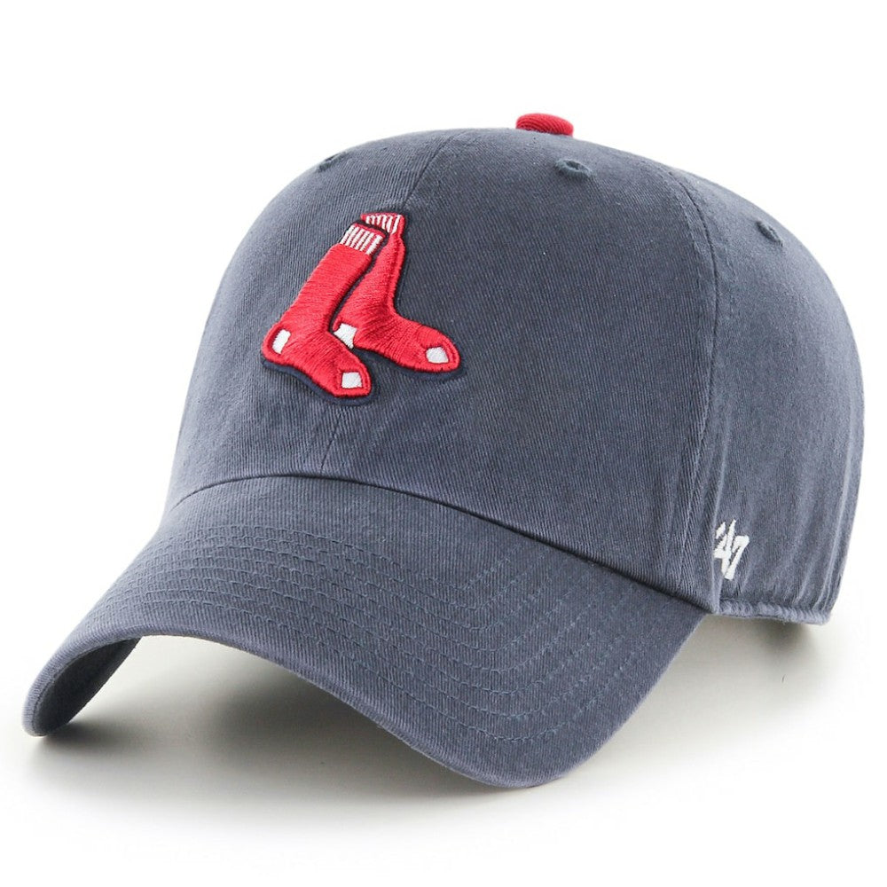 Boston Red Sox '47 Youth Clean Up Team Logo Adjustable Hat | MLB On Sale