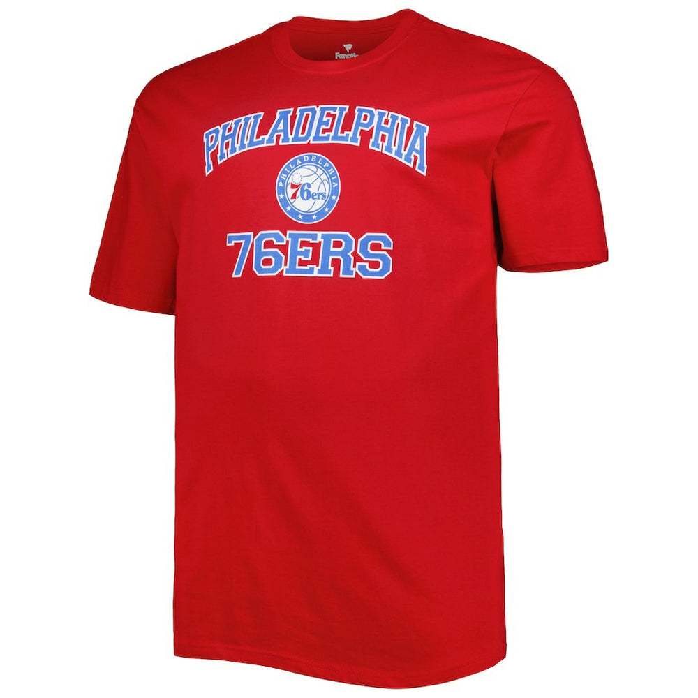 Philadelphia 76ers Big & Tall Heart & Soul T-Shirt New