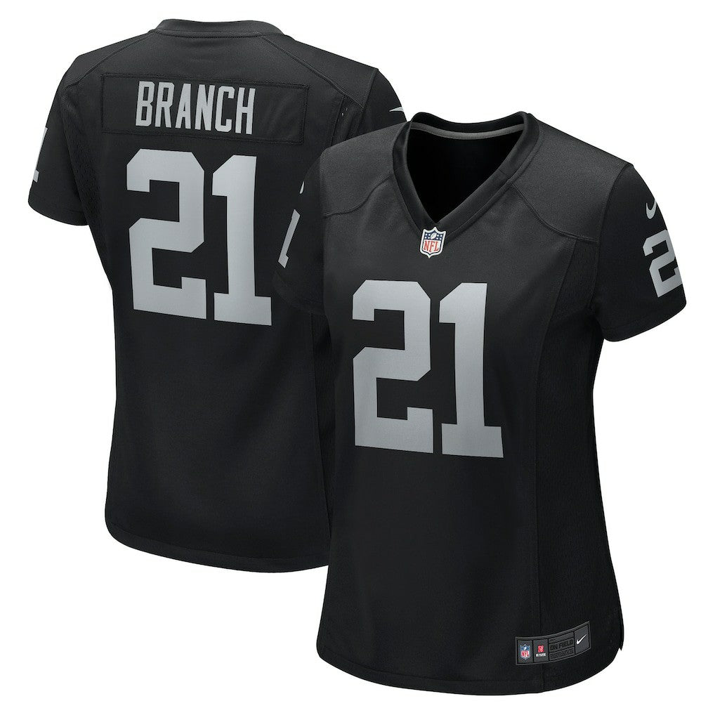 Las Vegas Raiders Nike Cliff Branch  Women's Retired Player Game Jersey