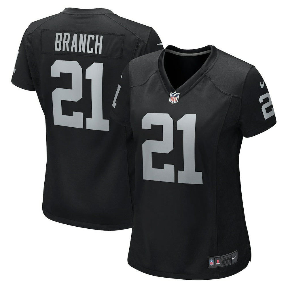 Las Vegas Raiders Nike Cliff Branch  Women's Retired Player Game Jersey