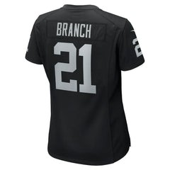 Las Vegas Raiders Nike Cliff Branch  Women's Retired Player Game Jersey