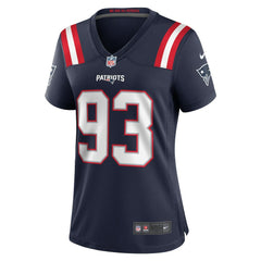 New England Patriots Nike Richard Seymour  Women's Retired Player Game Jersey