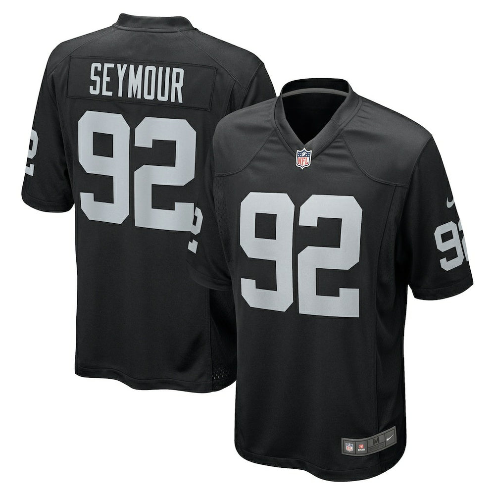 Las Vegas Raiders Nike Richard Seymour  Retired Player Game Jersey