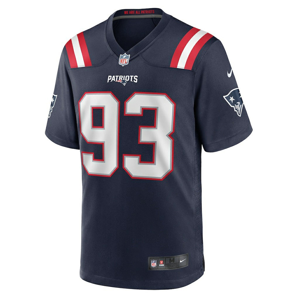 New England Patriots Nike Richard Seymour  Retired Player Game Jersey