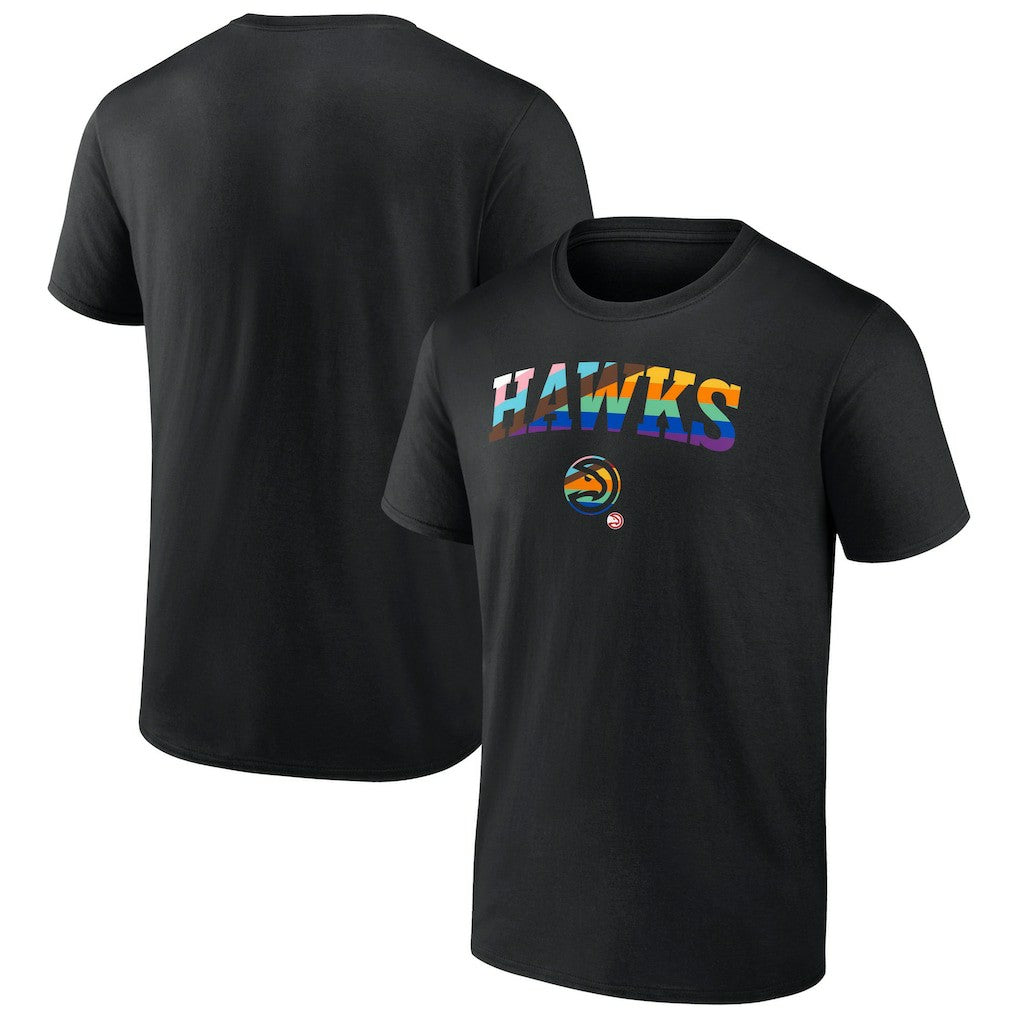 Atlanta Hawks Logo Pride T-Shirt On Sale