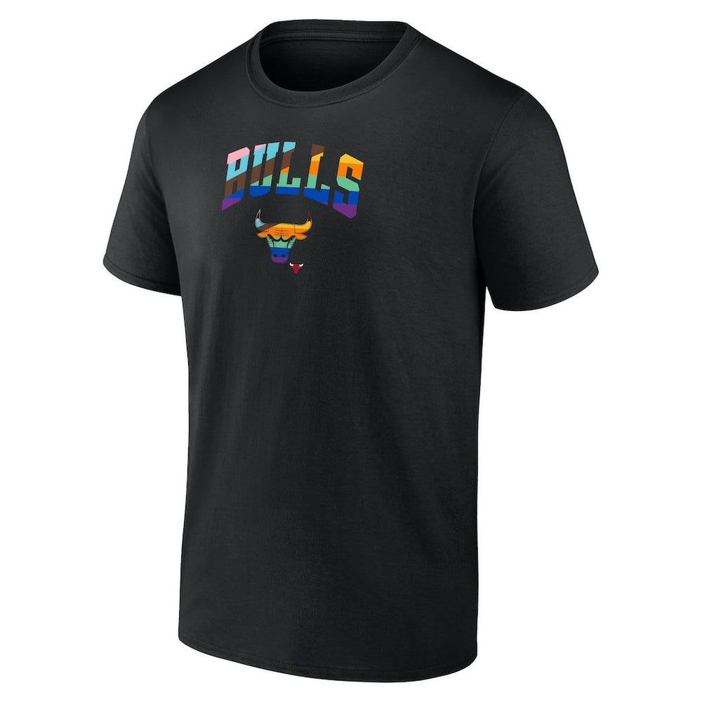 Chicago Bulls Logo Pride T-Shirt sale For Sale