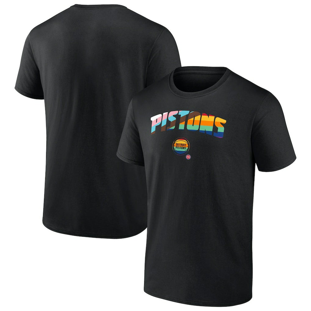 Detroit Pistons Pride T-Shirt sale On Sale