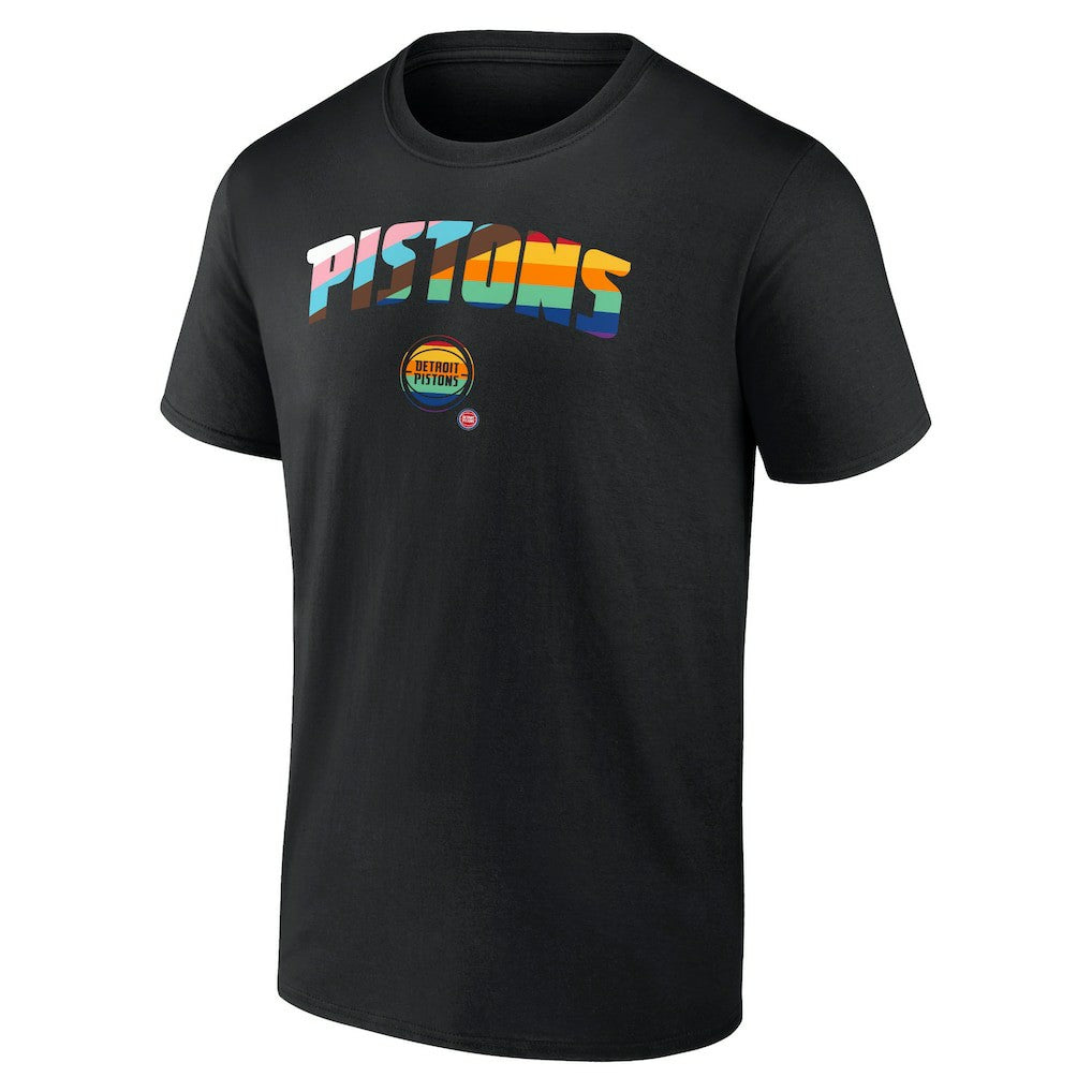 Detroit Pistons Pride T-Shirt sale On Sale