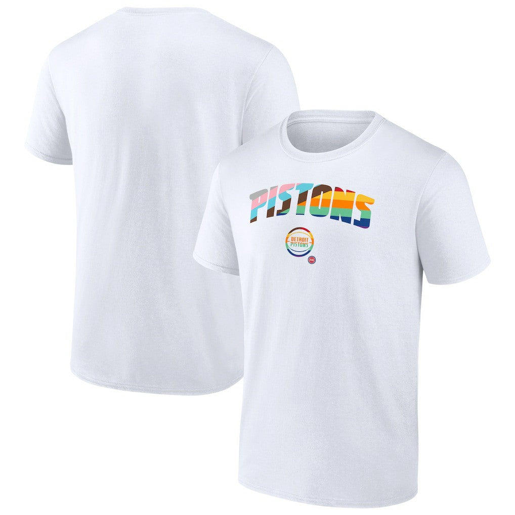 Detroit Pistons Pride T-Shirt sale On Sale