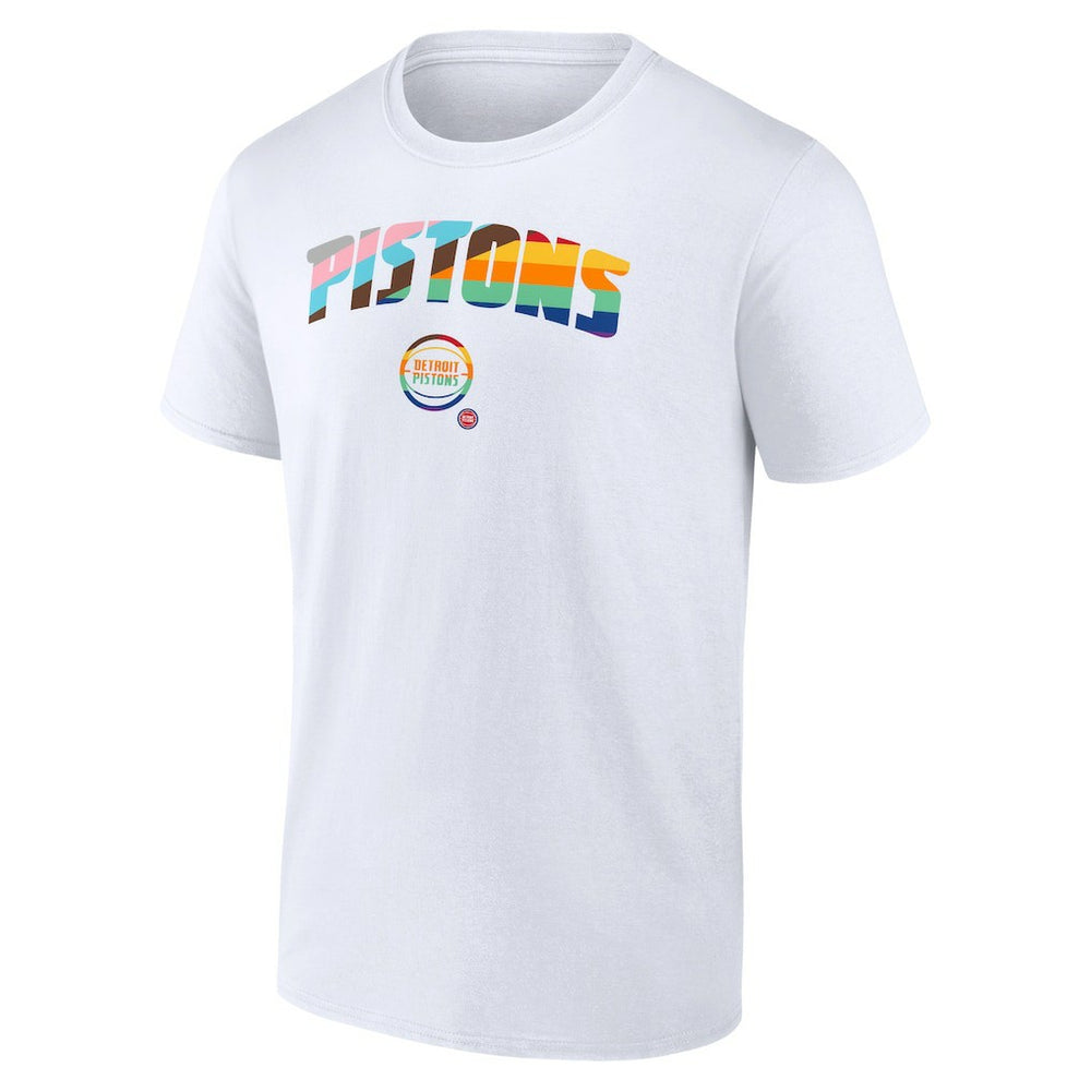 Detroit Pistons Pride T-Shirt sale On Sale