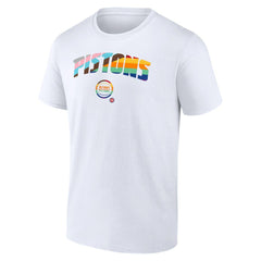 Detroit Pistons Pride T-Shirt sale On Sale