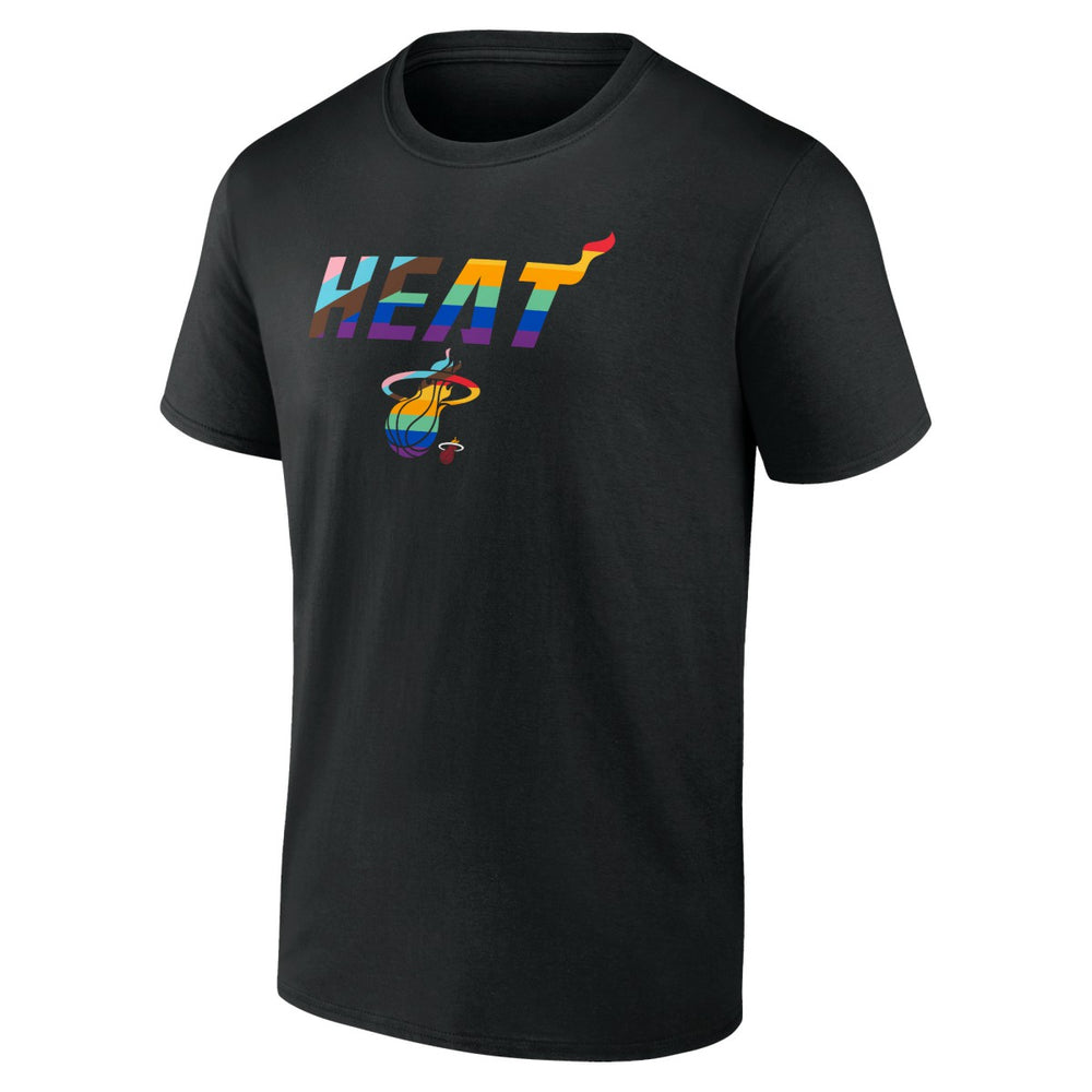 Miami Heat Logo Pride T-Shirt On Sale