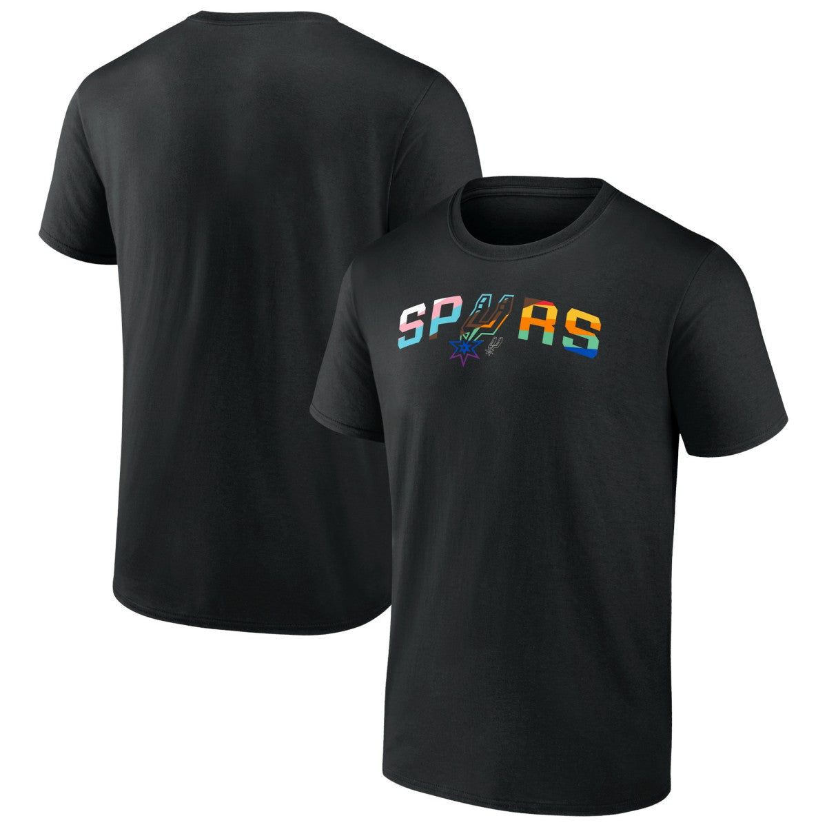 San Antonio Spurs Pride T-Shirt New