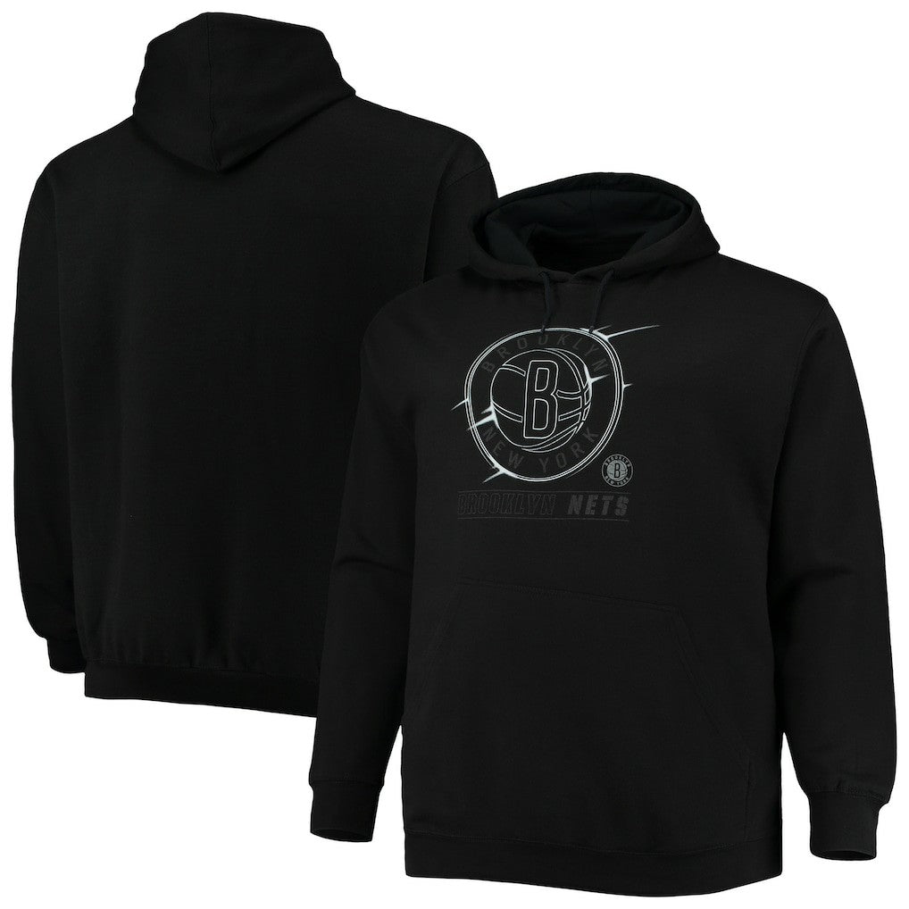 Brooklyn Nets Big & Tall Pop Pullover Hoodie Discount