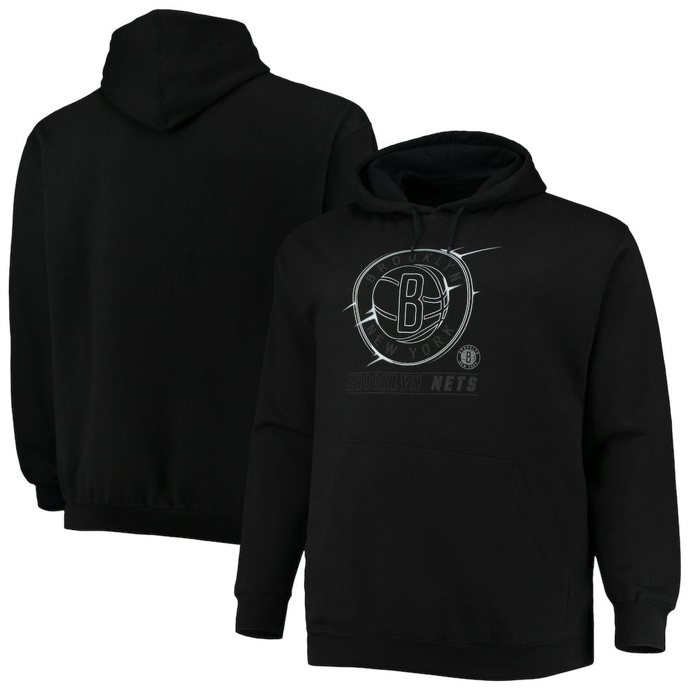 Brooklyn Nets Big & Tall Pop Pullover Hoodie Discount