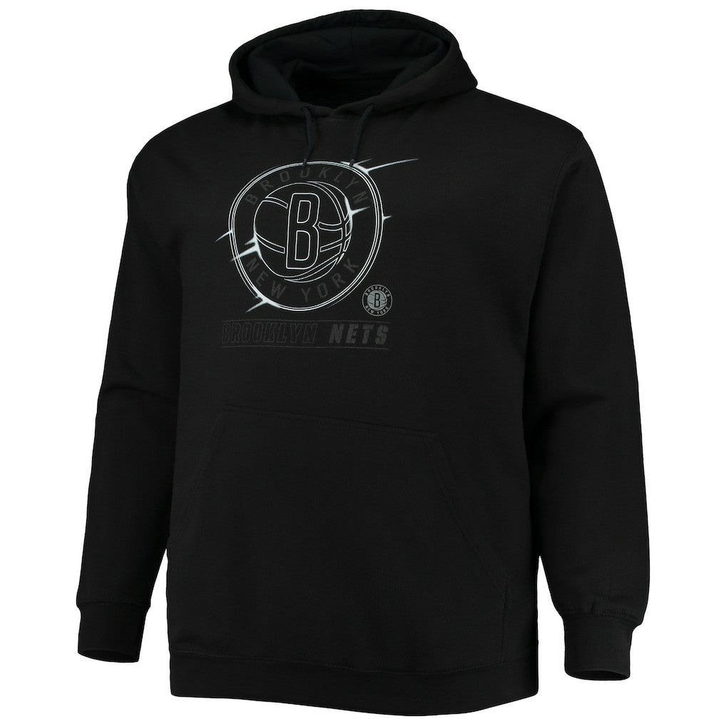 Brooklyn Nets Big & Tall Pop Pullover Hoodie Discount