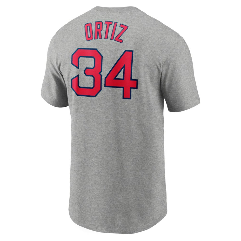 David Ortiz Boston Red Sox Nike Name & Number T-Shirt | MLB New