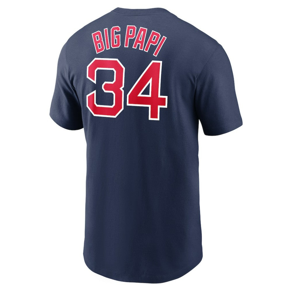 David Ortiz Boston Red Sox Nike Name & Number Wordmark T-Shirt | MLB On Sale