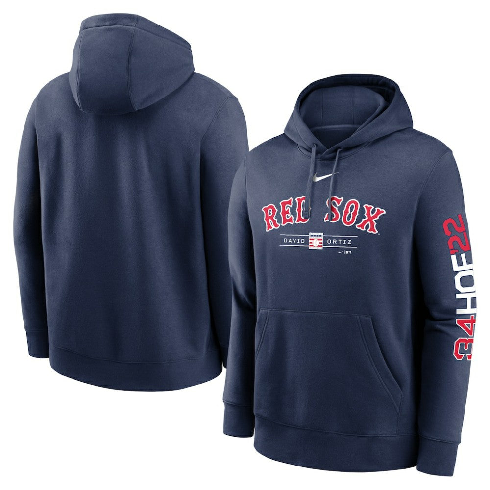 David Ortiz Boston Red Sox Nike 2022 Hall of Fame Inductee Pullover Hoodie | MLB New