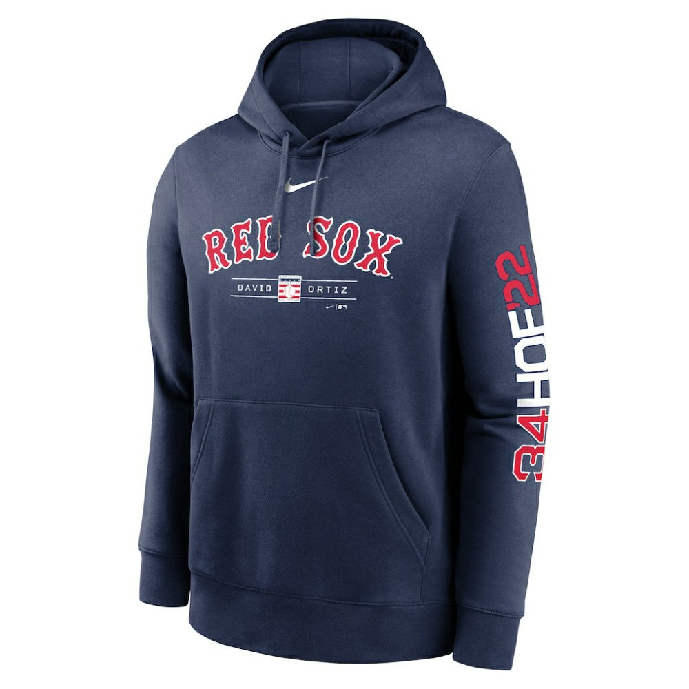 David Ortiz Boston Red Sox Nike 2022 Hall of Fame Inductee Pullover Hoodie | MLB New