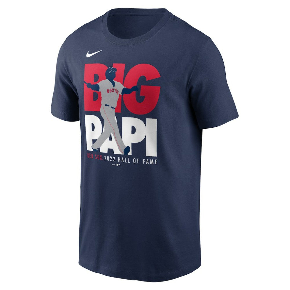 David Ortiz Boston Red Sox Nike 2022 Hall of Fame Essential T-Shirt | MLB On Sale