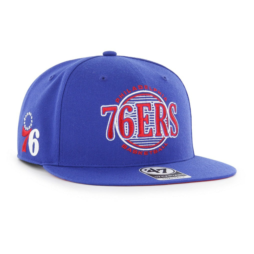Philadelphia 76ers '47 High Post Captain Snapback Hat New