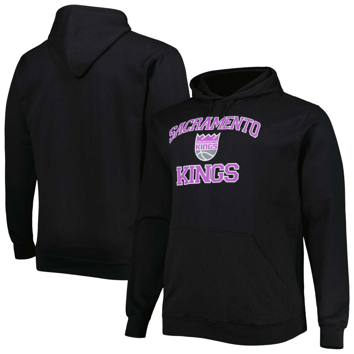 Sacramento Kings Big & Tall Heart & Soul Pullover Hoodie Discount