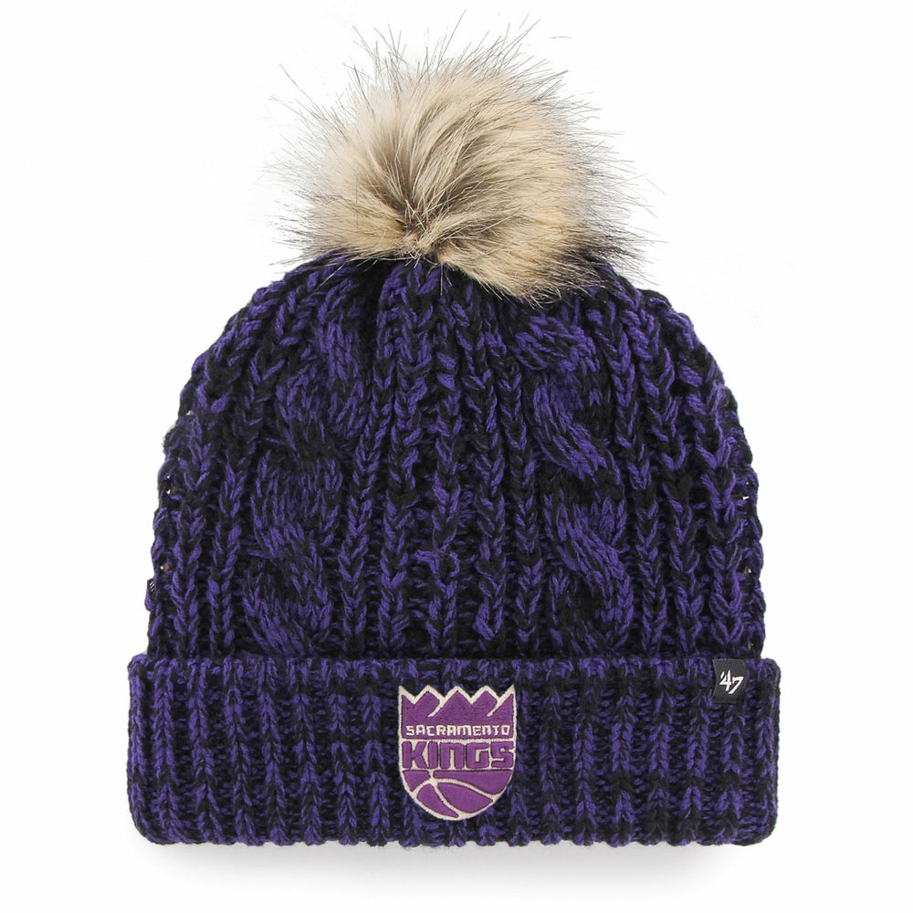 Sacramento Kings '47 Women's Meeko Cuffed Knit Hat with Pom On Sale